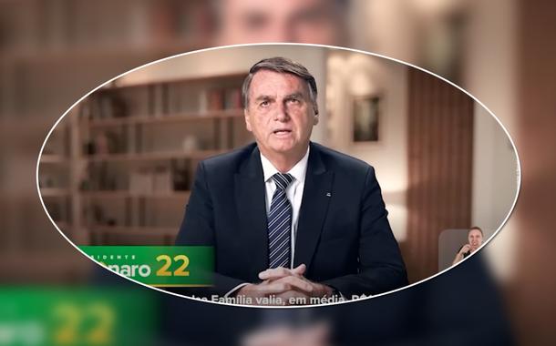 Jair Bolsonaro em programa eleitoral