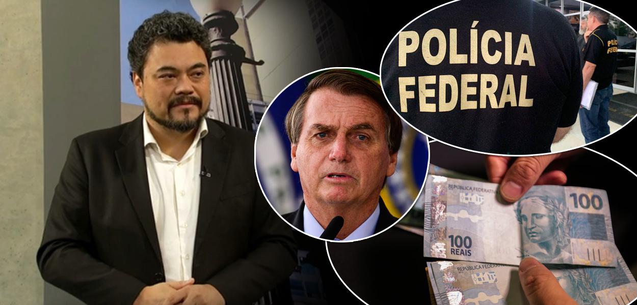 Jornalista Leonardo Sakamoto, Jair Bolsonaro e Polícia Federal