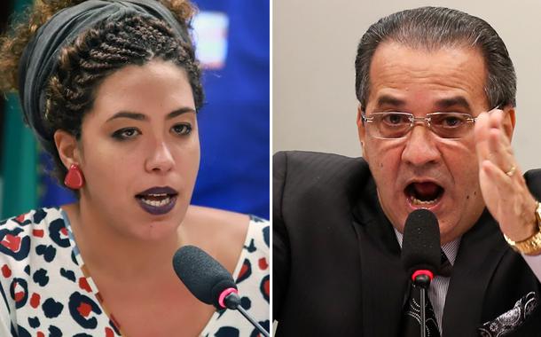 Talíria Petrone e Silas Malafaia