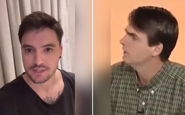 Felipe Neto e Jair Bolsonaro