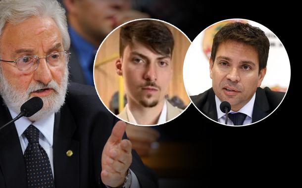 Ivan Valente, Jair Renan Bolsonaro e Alexandre Ramagem