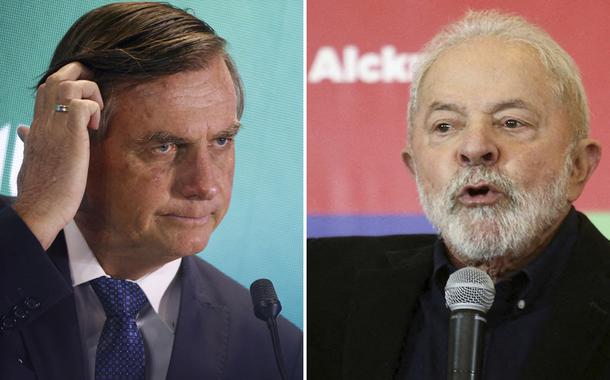 Jair Bolsonaro e Luiz Inácio Lula da Silva