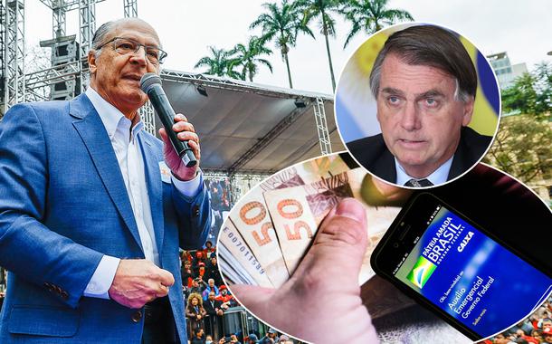 Geraldo Alckmin, Jair Bolsonaro e Auxílio Brasil