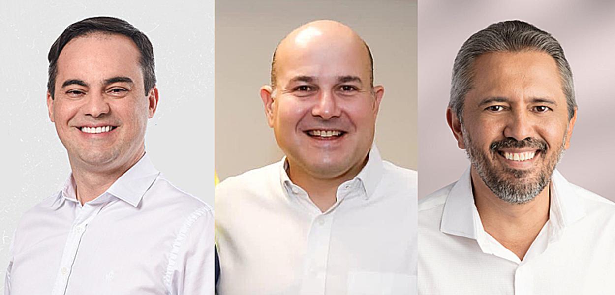 apitão Wagner, Roberto Cláudio e Elmano de Freitas