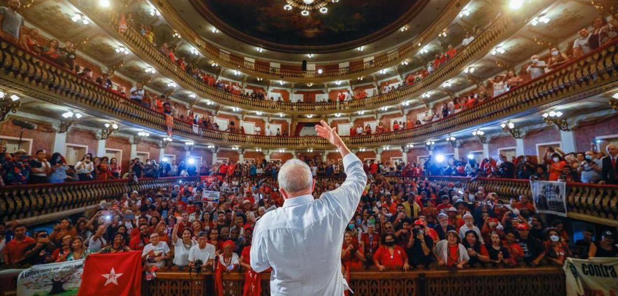 Candidato Luiz Inácio Lula da Silva (PT)