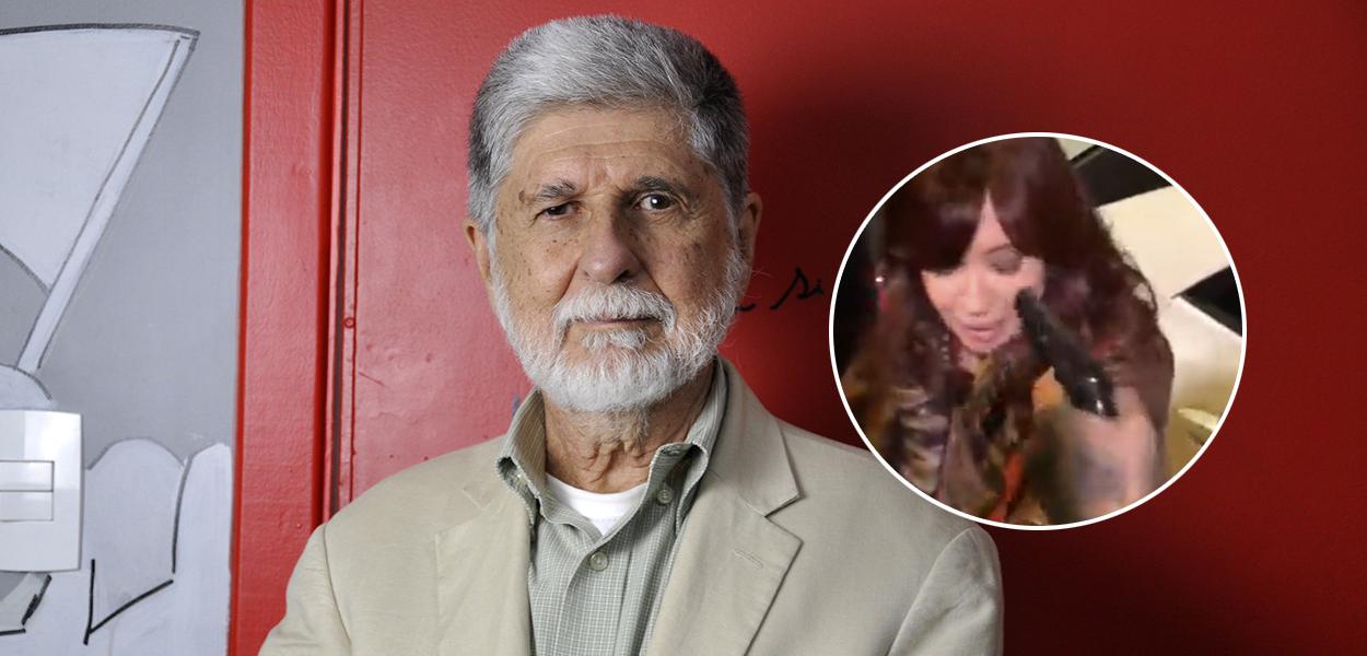 Celso Amorim e Cristina Kirchner