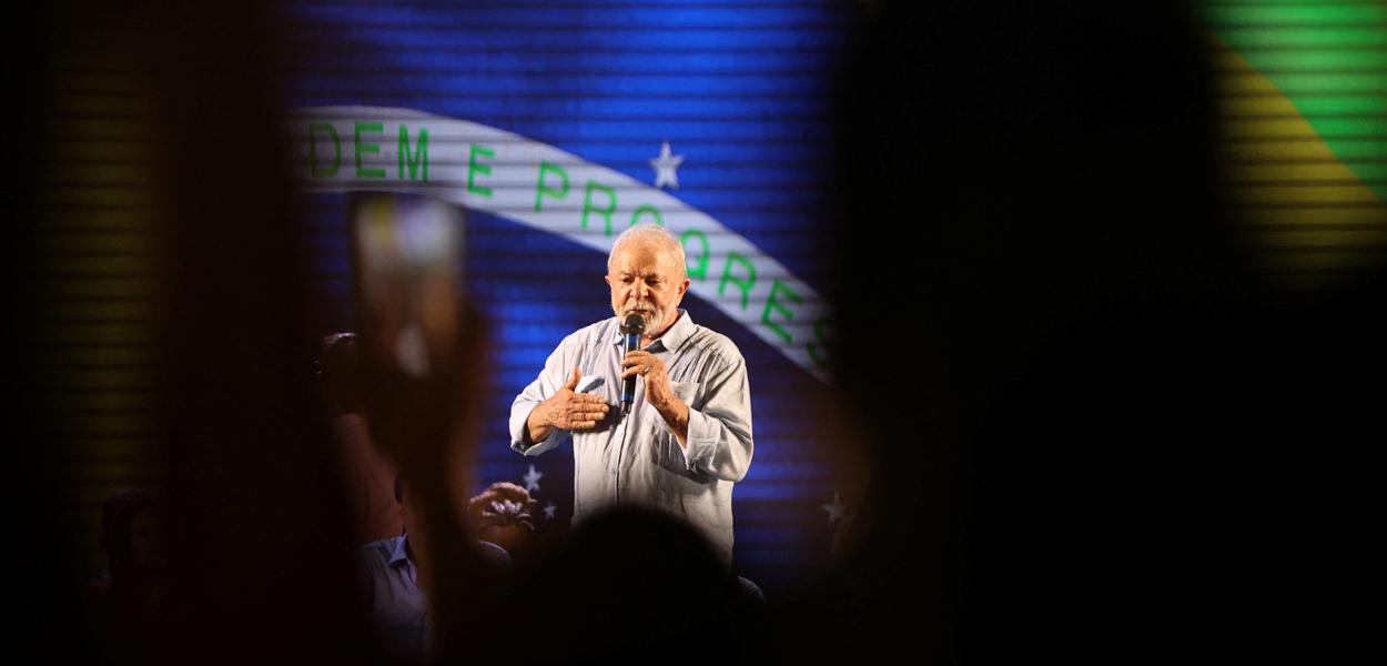 Ex-presidente Lula durante comício em Manaus 31/08/2022