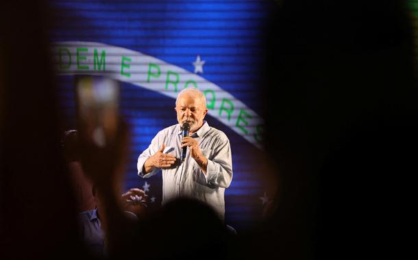 Ex-presidente Lula durante comício em Manaus 31/08/2022