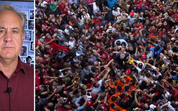 Joaquim de Carvalho | Lula com o povo, antes de sua entrega à PF