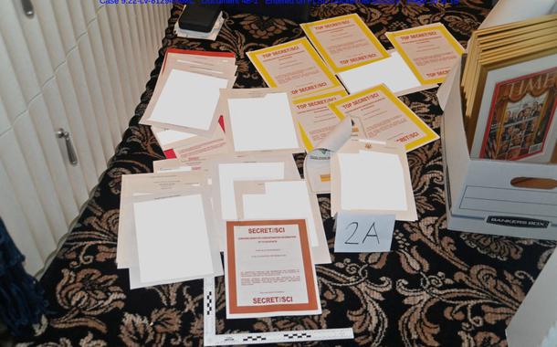 Documentos recuperados na casa de Donald Trump