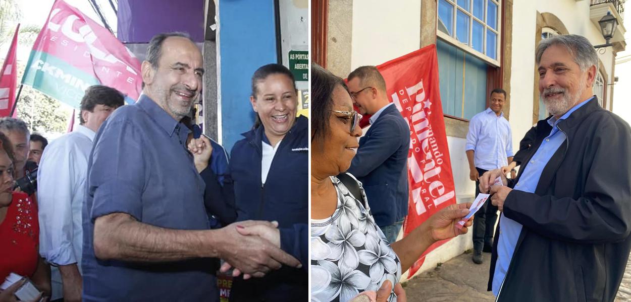 Alexandre Kalil e Fernando Pimentel