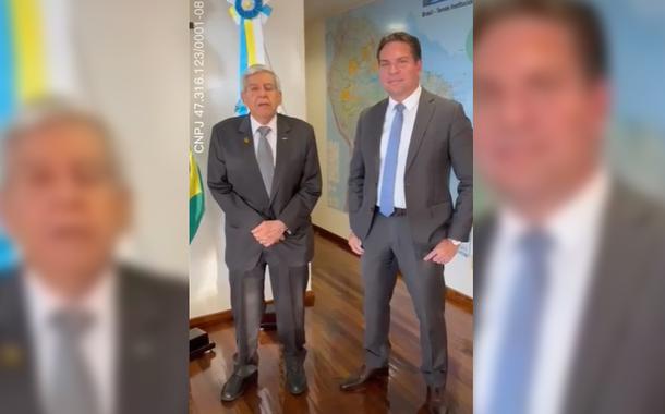 General Augusto Heleno e Alexandre Ramagem