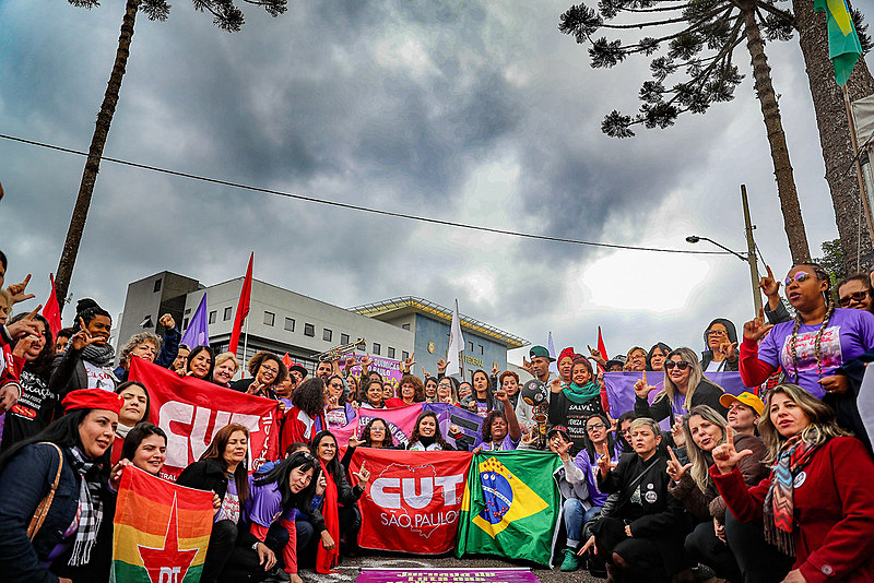 Vigília Lula Livre, em Curitiba