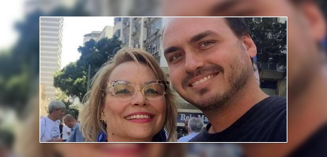 Ana Cristina Valle e Carlos Bolsonaro
