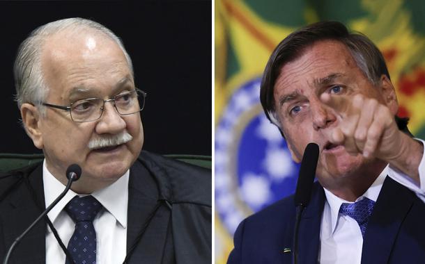 Fachin e Bolsonaro