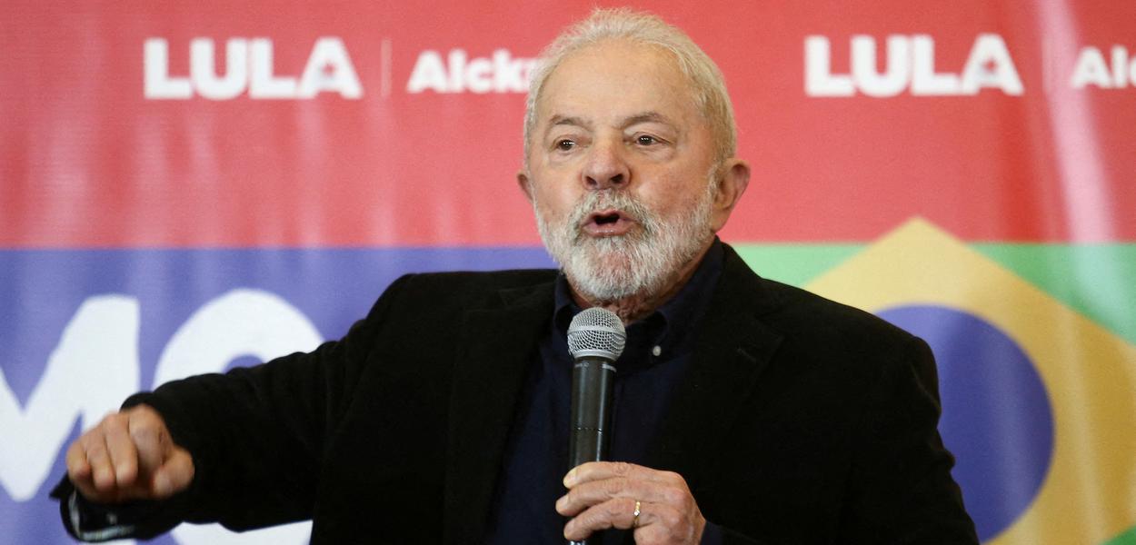 Ex-presidente Luiz Inácio Lula da Silva em São Paulo