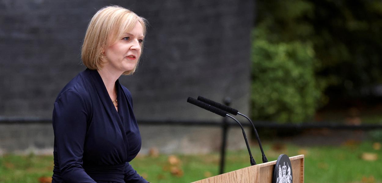 Liz Truss em Downing Street 6/9/2022