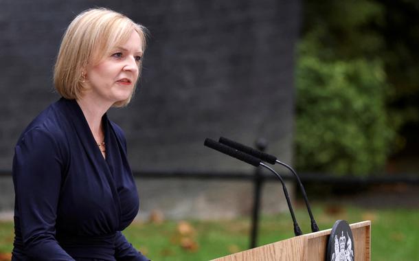 Liz Truss em Downing Street 6/9/2022