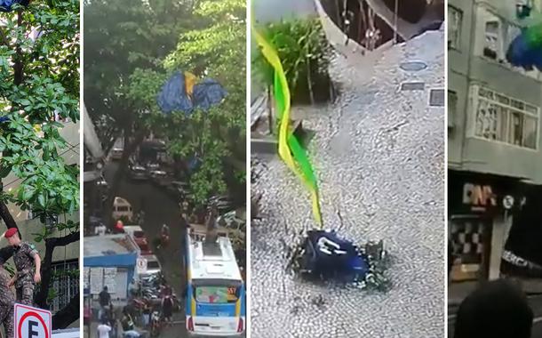 Paraquedistas caem durante treinamento para 7 de setembro no Rio
