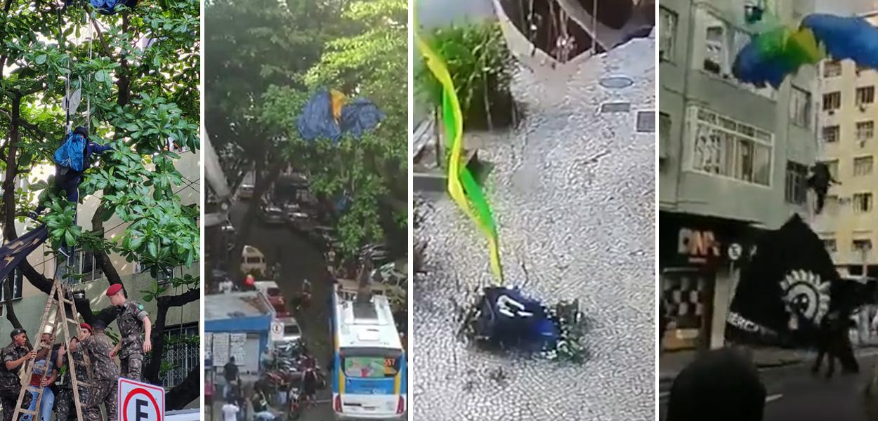 Paraquedistas caem durante treinamento para 7 de setembro no Rio