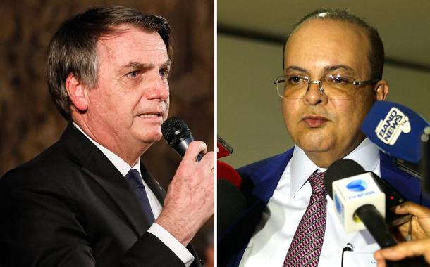 Jair Bolsonaro e Ibaneis Rocha