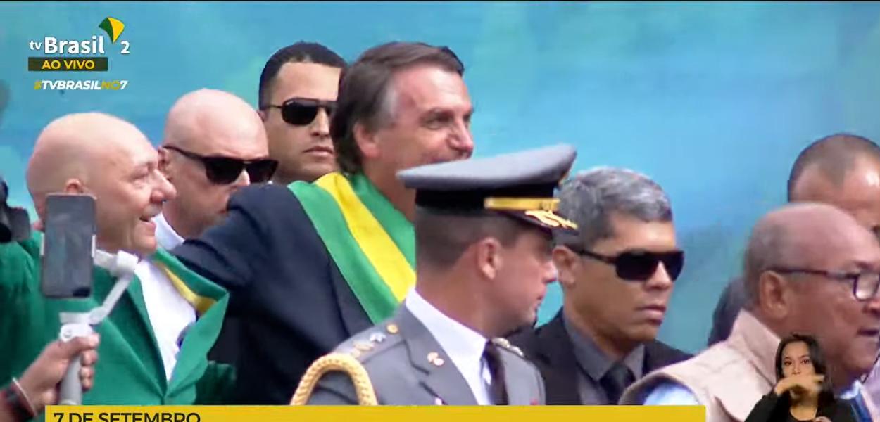 Luciano Hang e Jair Bolsonaro