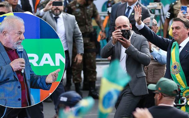 Lula e Jair Bolsonaro