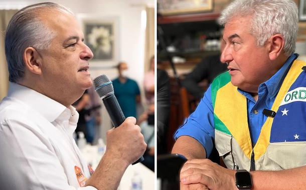 Márcio França e Marcos Pontes