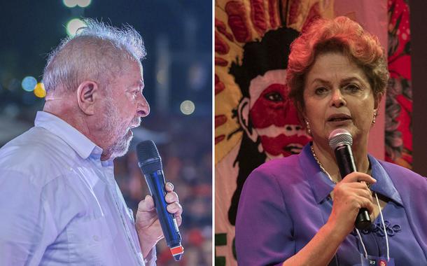 Lula e Dilma Rousseff