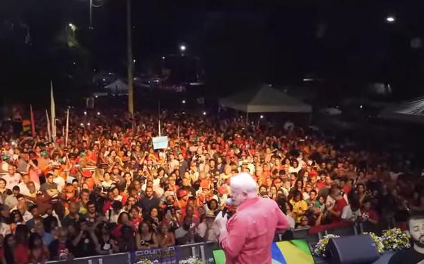 Luiz Inácio Lula da Silva em Nova do Iguaçu (RJ)
