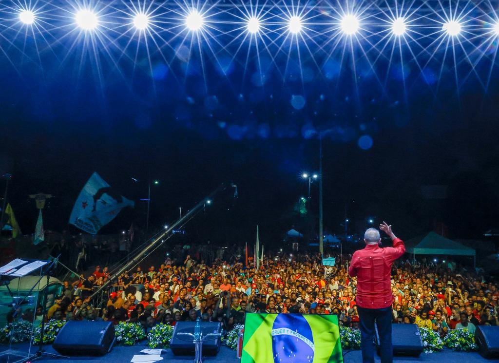 Lula em Nova Iguaçu, Rio de Janeiro