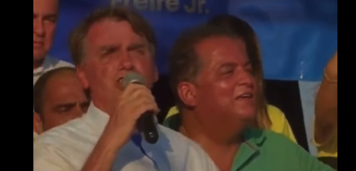 Jair Bolsonaro e Eduardo Gomes