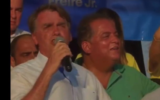 Jair Bolsonaro e Eduardo Gomes