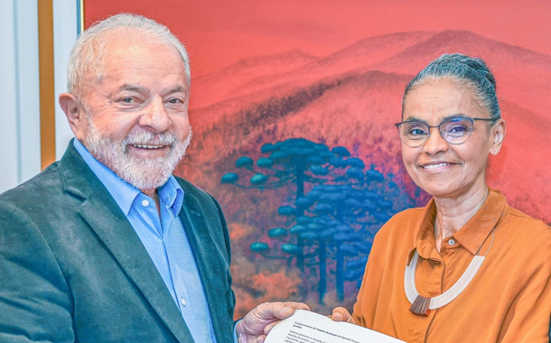 Lula e Marina Silva