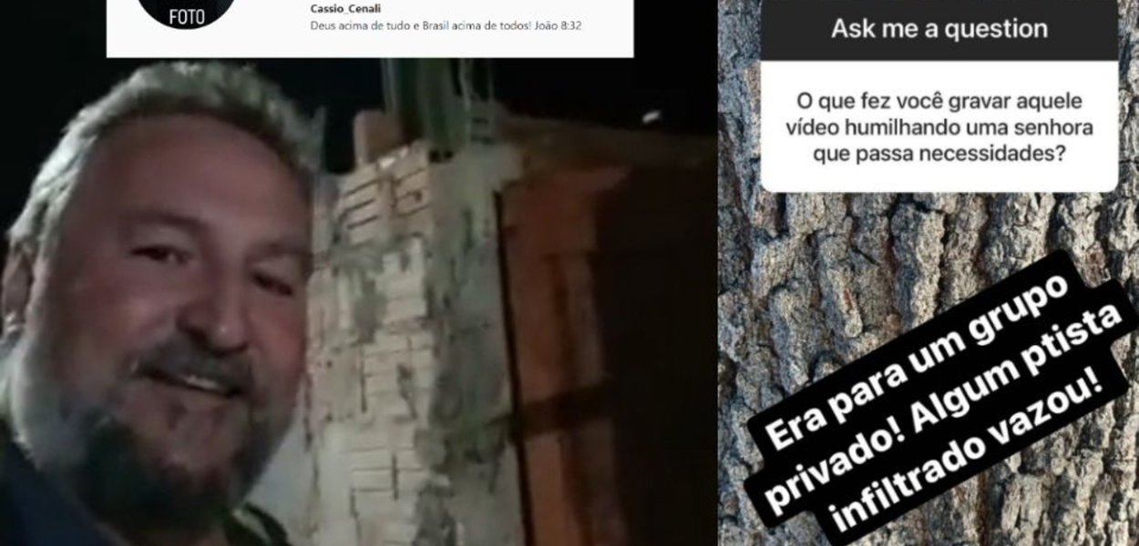 Cássio Joel Cenali: ruralista apoiador de Bolsonaro que humilhou mulher com marmita