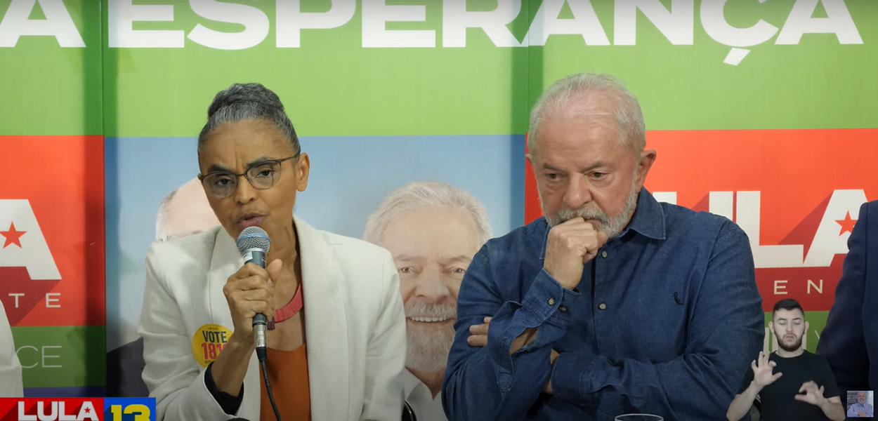 Marina Silva e Lula