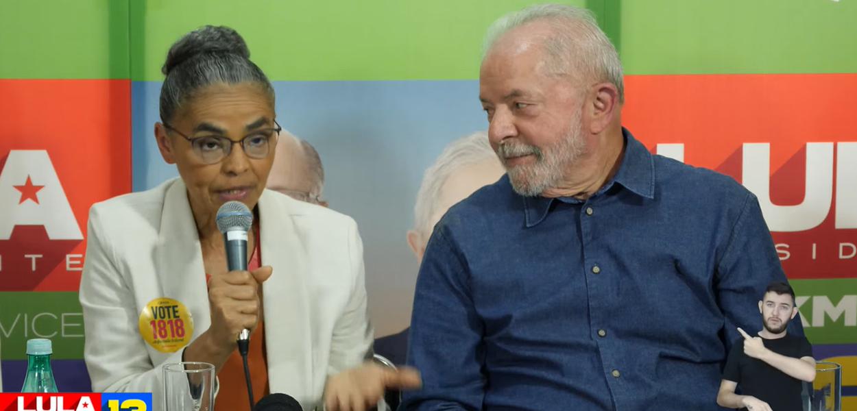 Marina Silva e Lula