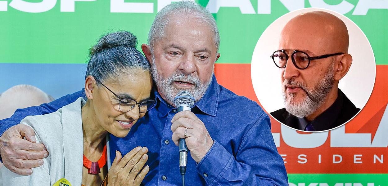 Marina Silva, Luiz Inácio Lula da Silva e Josias de Souza