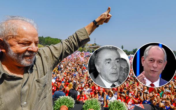 Luiz Inácio Lula da Silva, Leonel Brizola e Ciro Gomes