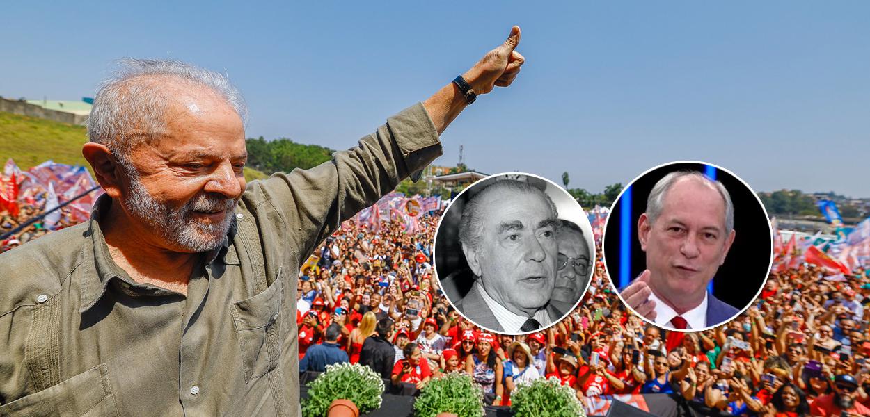 Luiz Inácio Lula da Silva, Leonel Brizola e Ciro Gomes