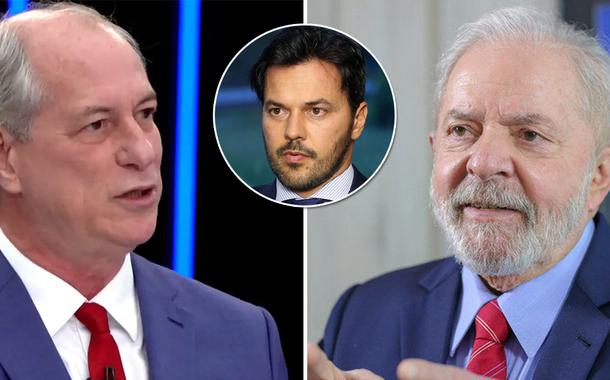 Ciro Gomes, Fabio Faria e Luiz Inácio Lula da Silva