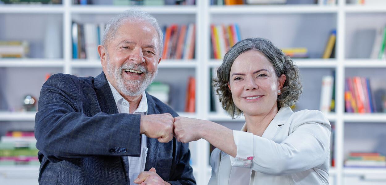 Lula e Gleisi Hoffmann