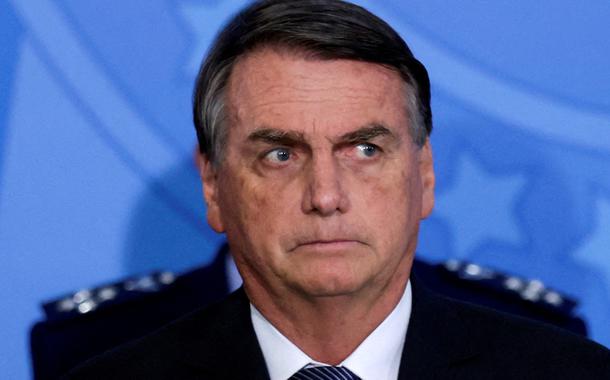 Presidente Jair Bolsonaro durante cerimônia no Palácio do Planalto 04/08/2022