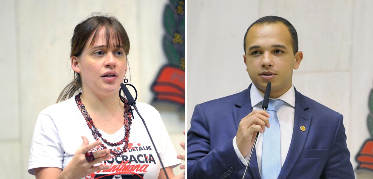 Isa Penna e Douglas Garcia