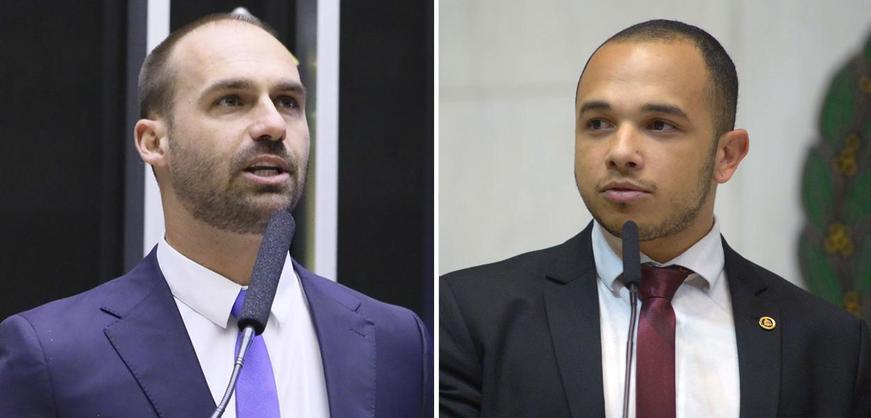 Eduardo Bolsonaro e Douglas Garcia