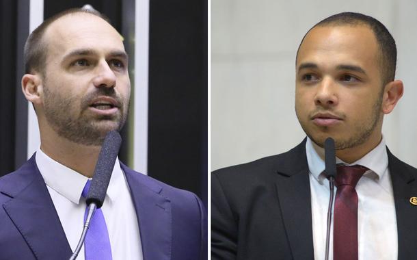 Eduardo Bolsonaro e Douglas Garcia