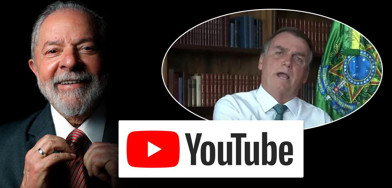 Lula, Bolsonaro, Youtube