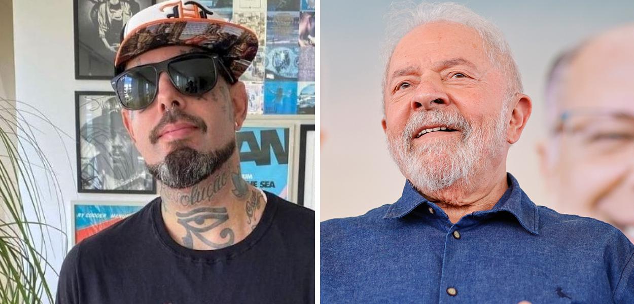 Tico Santa Cruz e Luiz Inácio Lula da Silva