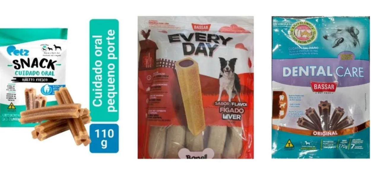 Petiscos supostamente contaminados