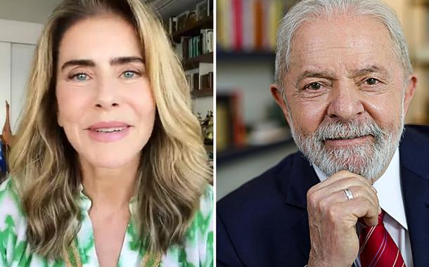 Maitê Proença e Luiz Inácio Lula da Silva